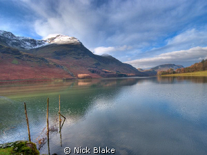 A view of Buttermere in the Lake District by Nick Blake 